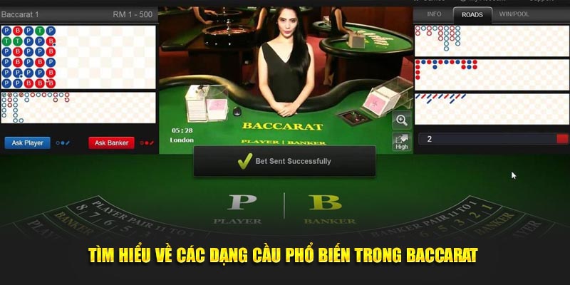 Tìm hiểu về các dạng cầu phổ biến trong baccarat 